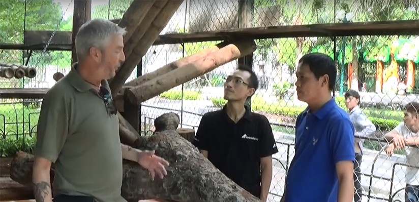 Staff visit to Hanoi Zoo - An update from Colin Northcott